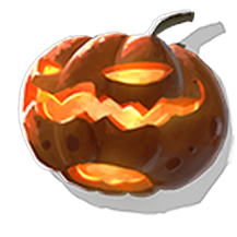 Angry Pumpkin Head